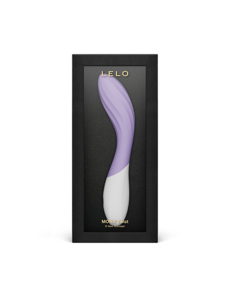 LELO MONA TWIST RECHARGEABLE APP CONTROLLED G SPOT VIBRATOR LAVENDER