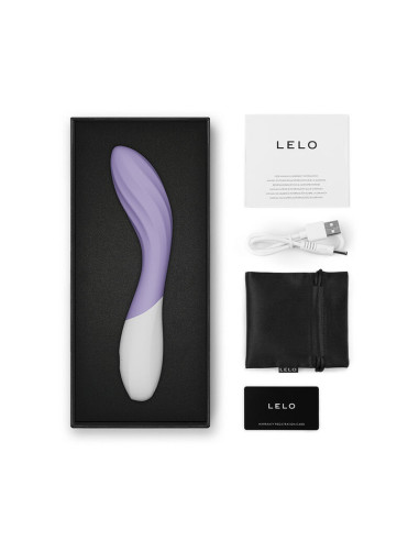 LELO MONA TWIST RECHARGEABLE APP CONTROLLED G SPOT VIBRATOR LAVENDER
