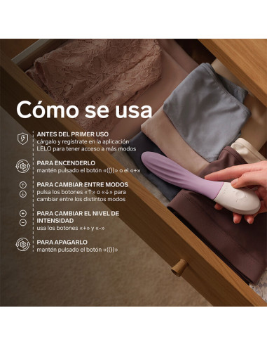 LELO MONA TWIST RECHARGEABLE APP CONTROLLED G SPOT VIBRATOR LAVENDER