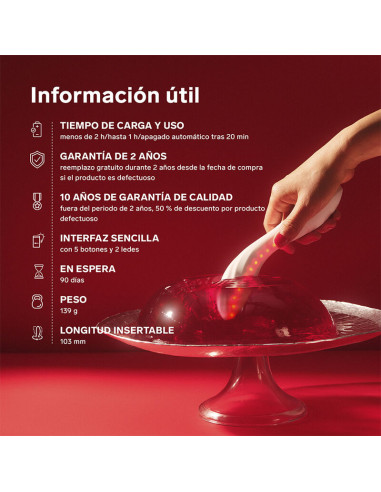 LELO MONA SPECTRA RED LIGHT INTIMATE MASSAGER RECHARGEABLE APP CONTROLLED