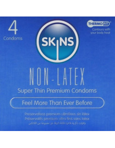 SKINS LATEX FREE CONDOMS PACK OF 4