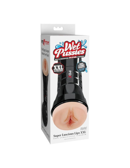 PDX EXTREME WET PUSSIES SUPER LUSCIOUS LIPS XXL LIGHT MASTURBATOR