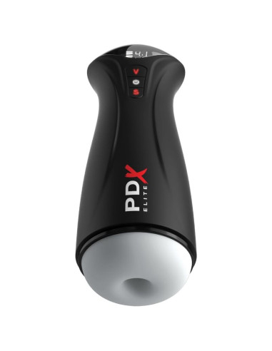 PDX ELITE FAP GASM CLEAR MALE MASTURBATOR WITH INTERMITTENT SUCTION