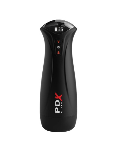 PDX ELITE FAP GASM CLEAR MALE MASTURBATOR WITH INTERMITTENT SUCTION