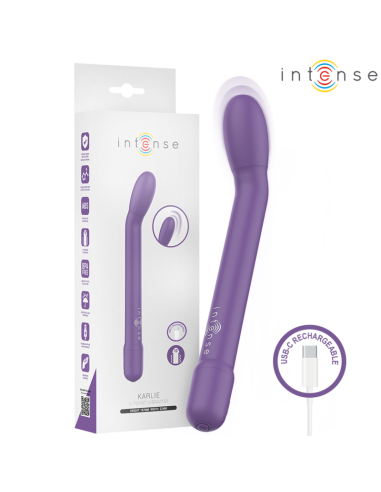 INTENSE KARLIE RECHARGEABLE G SPOT STIMULATOR PURPLE