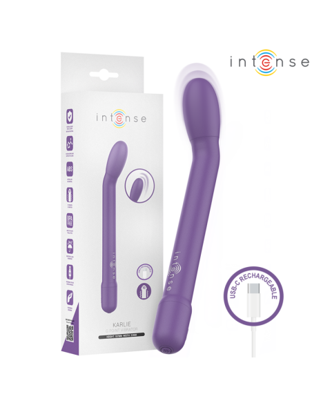 INTENSE KARLIE RECHARGEABLE G SPOT STIMULATOR PURPLE