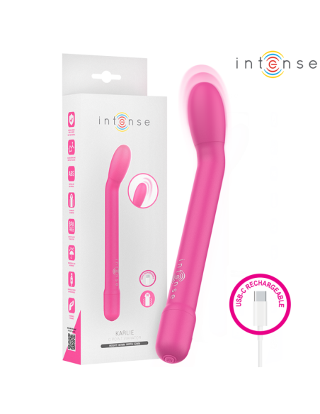 INTENSE KARLIE RECHARGEABLE G SPOT STIMULATOR PINK