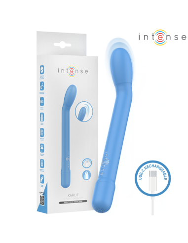 INTENSE KARLIE RECHARGEABLE G SPOT STIMULATOR BLUE