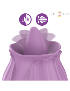 INTENSE AZALEA FLOWER CLIT STIMULATING 10 VIBRATIONS PURPLE 2