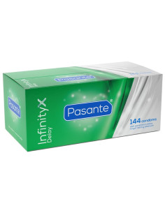 PASANTE DELAY INFINITY CONDOMS BOX 144 UNITS