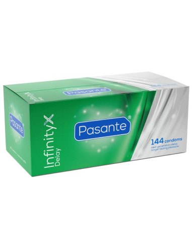 PASANTE DELAY INFINITY CONDOMS BOX 144 UNITS