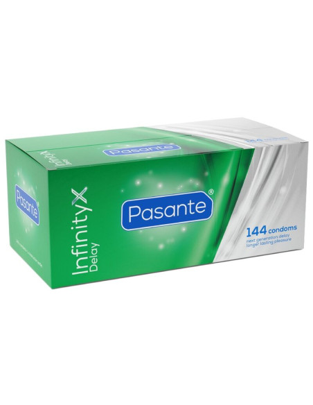 PASANTE DELAY INFINITY CONDOMS BOX 144 UNITS