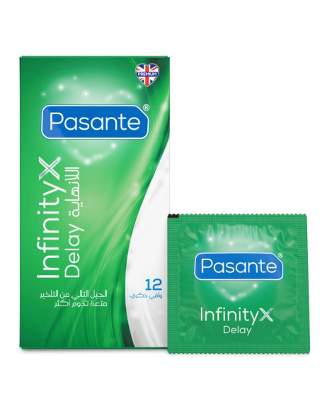 PASANTE DELAY INFINITY CONDOMS 12 UNITS