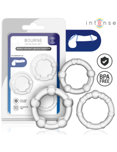 INTENSE BOURNE SET OF 3 PENIS RING