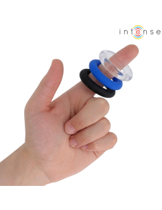 INTENSE WICK SET OF 3 PENIS RINGS VARIOUS COLORS 2