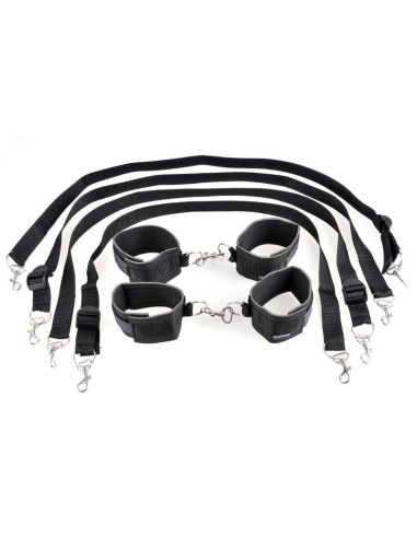 FETISH FANTASY CUFF AND TETHER SET