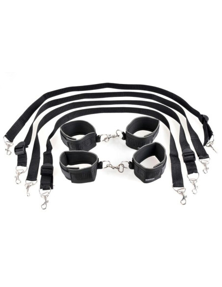 FETISH FANTASY CUFF AND TETHER SET