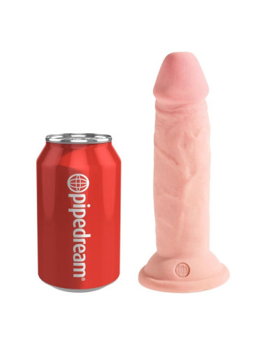 KING COCK TRIPLE DENSITY DILDO 15 CM