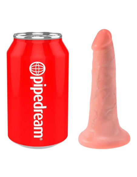 KING COCK DILDO WITH BALLS 14 CM FLESH