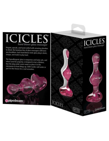 ICICLES N 75 GLASS DILDO