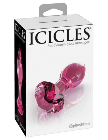 ICICLES N 79 GLASS ANAL PLUG