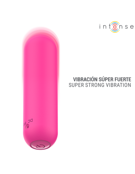 INTENSE JUDY RECHARGEABLE VIBRATING BULLET WITH REMOTE CONTROL PINK
