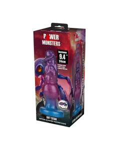 POWER MONSTERS RIFT TITAN BICOLOR INFLATABLE FANTASY SILICONE DILDO 24 CM O 5 CM 2