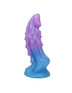 POWER MONSTERS ATLANTEANS REALISTIC DILDO WITH SUCTION CUP 19 CM O 5 CM BLUE PURPLE