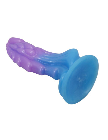 POWER MONSTERS ATLANTEANS REALISTIC DILDO WITH SUCTION CUP 19 CM O 5 CM BLUE PURPLE
