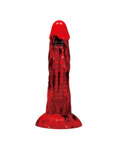 POWER MONSTERS MINOTAUR FANTASY DILDO WITH SUCTION CUP 21 CM O 5 CM RED BLACK