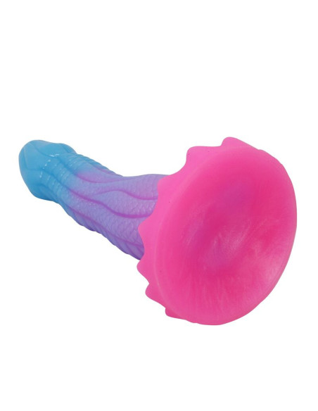 POWER MONSTERS VOID PYTHON FANTASY DILDO WITH SUCTION CUP 205 CM O 52 CM BLUE PURPLE PINK