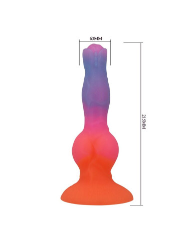 POWER MONSTERS HERCULES FANTASY SILICONE DILDO 215 CM O 5 CM