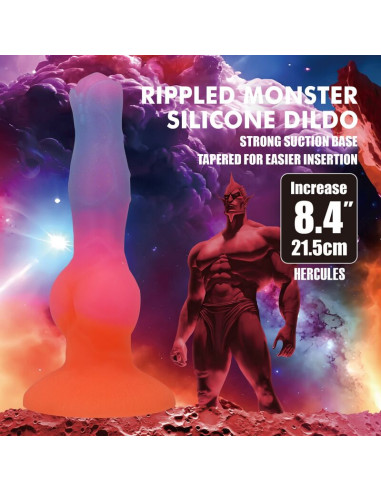 POWER MONSTERS HERCULES FANTASY SILICONE DILDO 215 CM O 5 CM