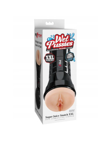 PDX EXTREME WET PUSSIES SUPER JUICY SNATCH XXL LIGHT MASTURBATOR