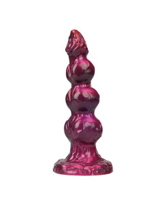 POWER MONSTERS PRIMAL BEASTLORD PINK TRANSLUCENT FANTASY SILICONE DILDO 26 CM O 5 CM