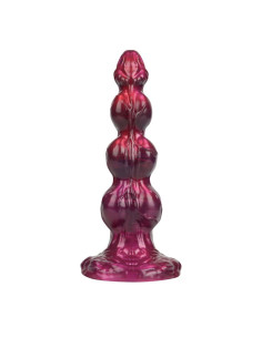 POWER MONSTERS PRIMAL BEASTLORD PINK TRANSLUCENT FANTASY SILICONE DILDO 26 CM O 5 CM 2