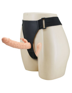 BAILE CHARLOTTE HOLLOW DOUBLE PENETRATION STRAP ON FLESH