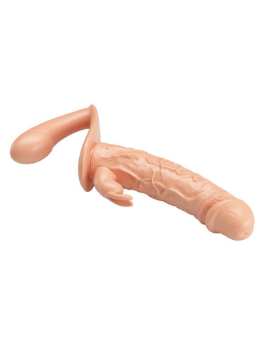BAILE CHARLOTTE HOLLOW DOUBLE PENETRATION STRAP ON FLESH