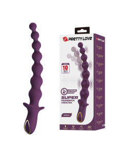 PRETTY LOVE MADISON RECHARGEABLE ANAL VIBRATOR 10 FUNCTIONS