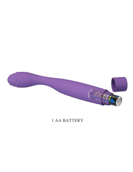 PRETTY LOVE HENRY FLEXIBLE G SPOT VIBRATOR PURPLE