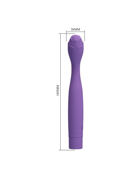PRETTY LOVE HENRY FLEXIBLE G SPOT VIBRATOR PURPLE