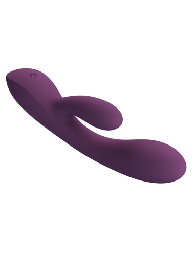 PRETTY LOVE ROSOLYN RECHARGEABLE RABBIT VIBRATOR 10 FUNCTIONS