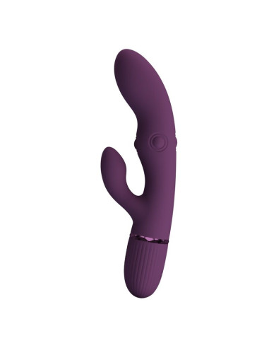 PRETTY LOVE ZACH RECHARGEABLE THRUSTING RABBIT VIBRATOR 55 FUNCTIONS
