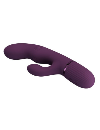 PRETTY LOVE ZACH RECHARGEABLE THRUSTING RABBIT VIBRATOR 55 FUNCTIONS
