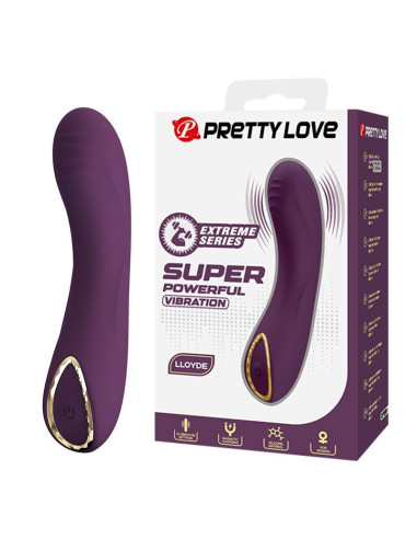 PRETTY LOVE LLOYDE RECHARGEABLE VIBRATOR 10 FUNCTIONS PURPLE