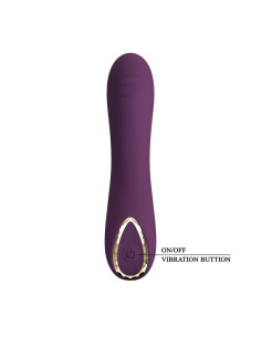 PRETTY LOVE LLOYDE RECHARGEABLE VIBRATOR 10 FUNCTIONS PURPLE 2