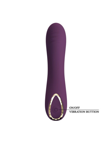 PRETTY LOVE LLOYDE RECHARGEABLE VIBRATOR 10 FUNCTIONS PURPLE