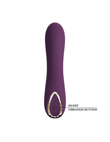 PRETTY LOVE LLOYDE RECHARGEABLE VIBRATOR 10 FUNCTIONS PURPLE