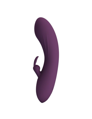 PRETTY LOVE LANDYN RECHARGEABLE RABBIT VIBRATOR 10 FUNCTIONS PURPLE