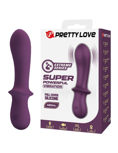 PRETTY LOVE ABIGAIL RECHARGEABLE VIBRATOR 10 FUNCTIONS PURPLE